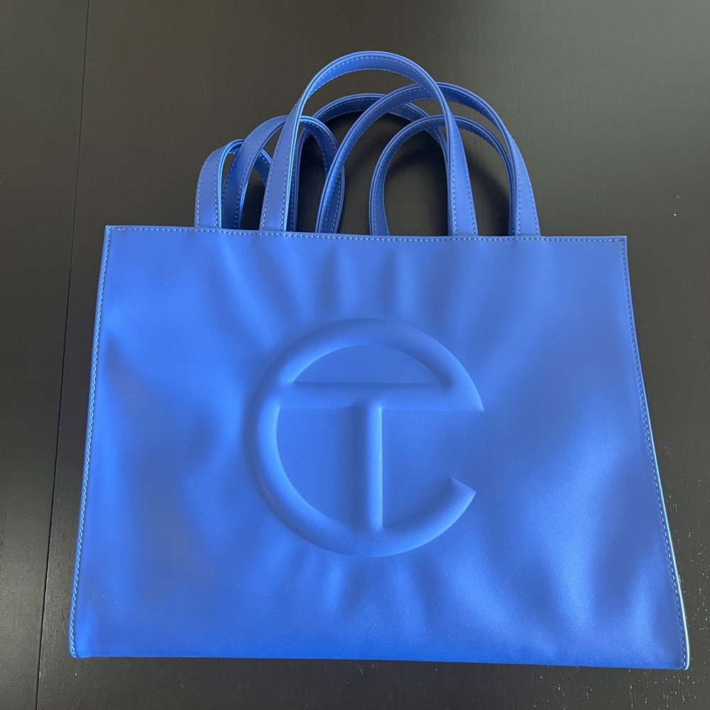 Telfar Medium Blue Tote Bag